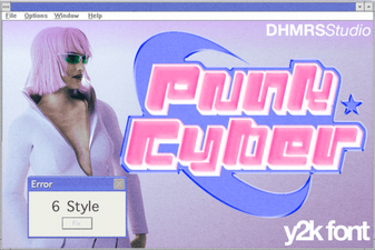 Cyberpunk Fonts for Digital Designers & Creatives