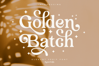 Design Ideas Using the Golden Batch Font