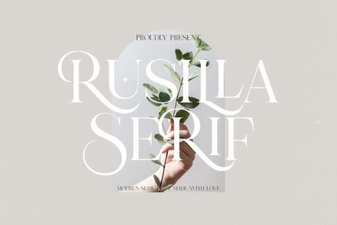 Rusilla Serif Font: Elegant Design Styles & Projects